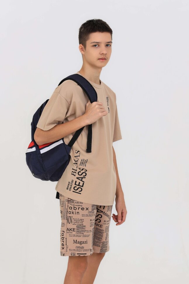 Футболка для мальчика 1581 бежевый