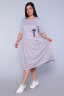 Платье женское 31734 серый