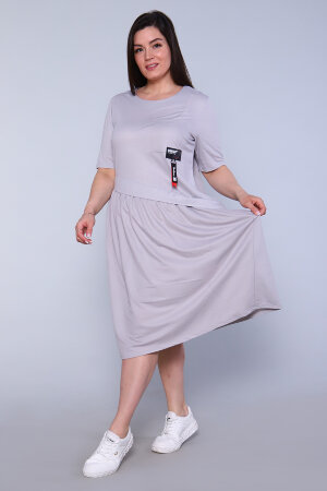 Платье женское 31734 серый