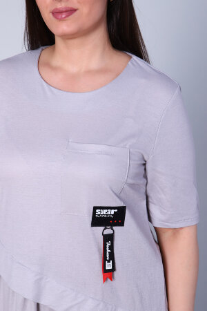 Платье женское 31734 серый