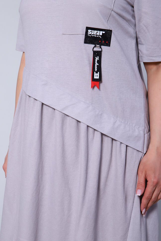 Платье женское 31734 серый