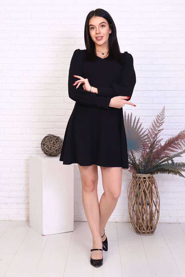 Платье женское 15566 черный