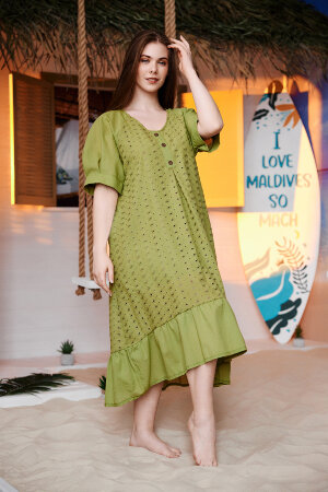 Платье женское 9183 зеленый