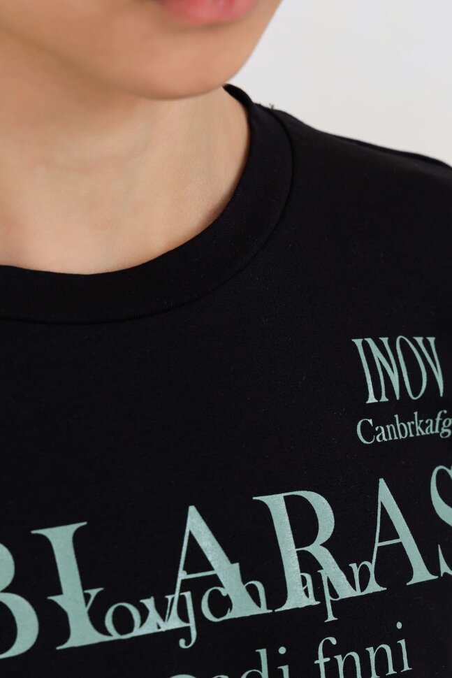 Футболка для мальчика 1581 черный