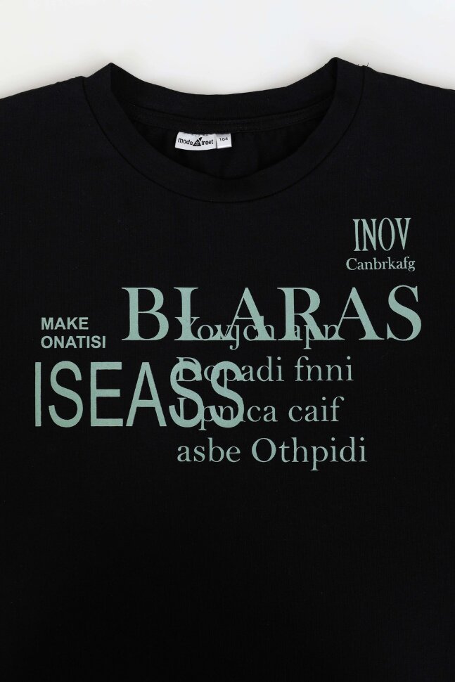 Футболка для мальчика 1581 черный