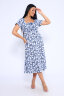 Платье женское 71124 синий