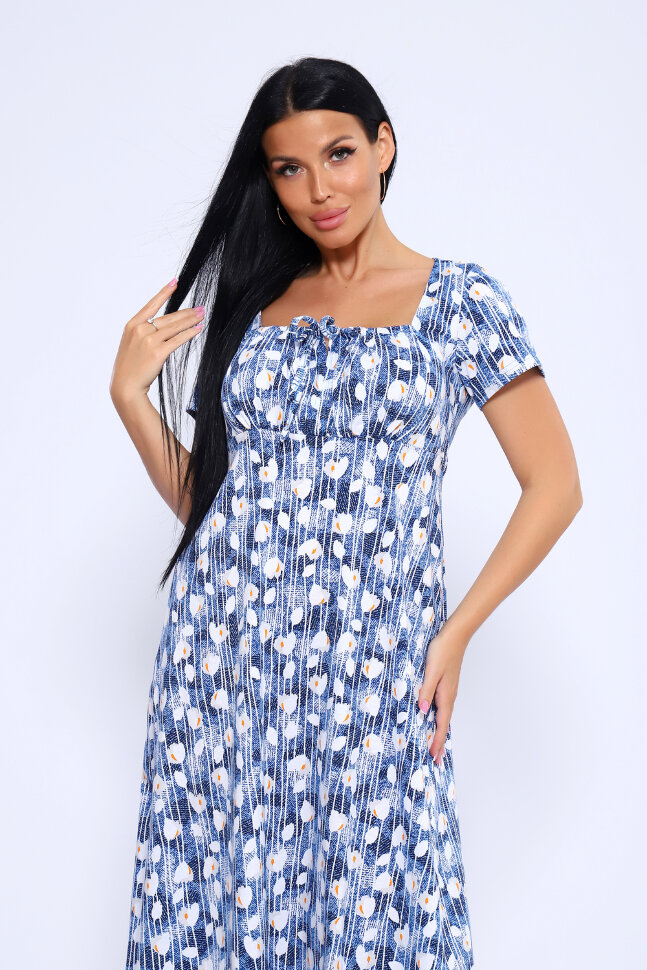 Платье женское 71124 синий