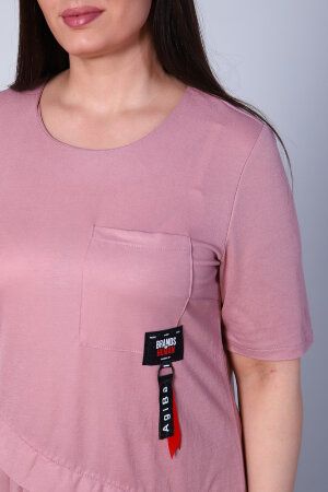 Платье женское 31734 брусника