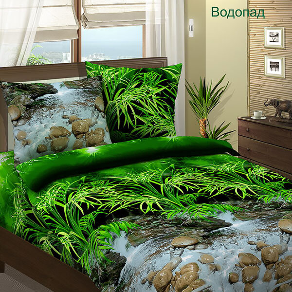 КПБ Водопад бязь 2 сп. европр.