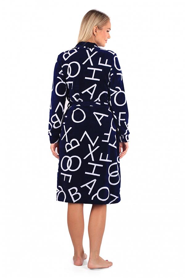 Халат Октава синий В-35