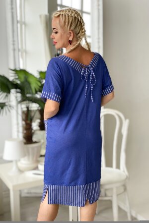 Платье женское 7221 синий