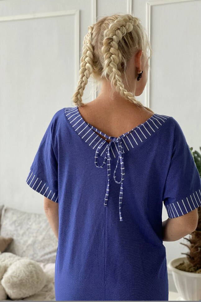 Платье женское 7221 синий