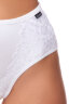 Женские трусы утягивающие с кружевом HoneyFormat 8005 белый