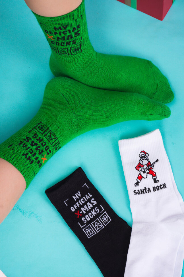 Детские носки Санта Рок