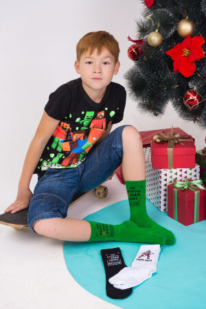 Детские носки Санта Рок