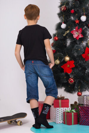 Детские носки Санта Рок