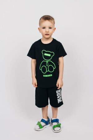 Футболка для мальчика 52353 черный