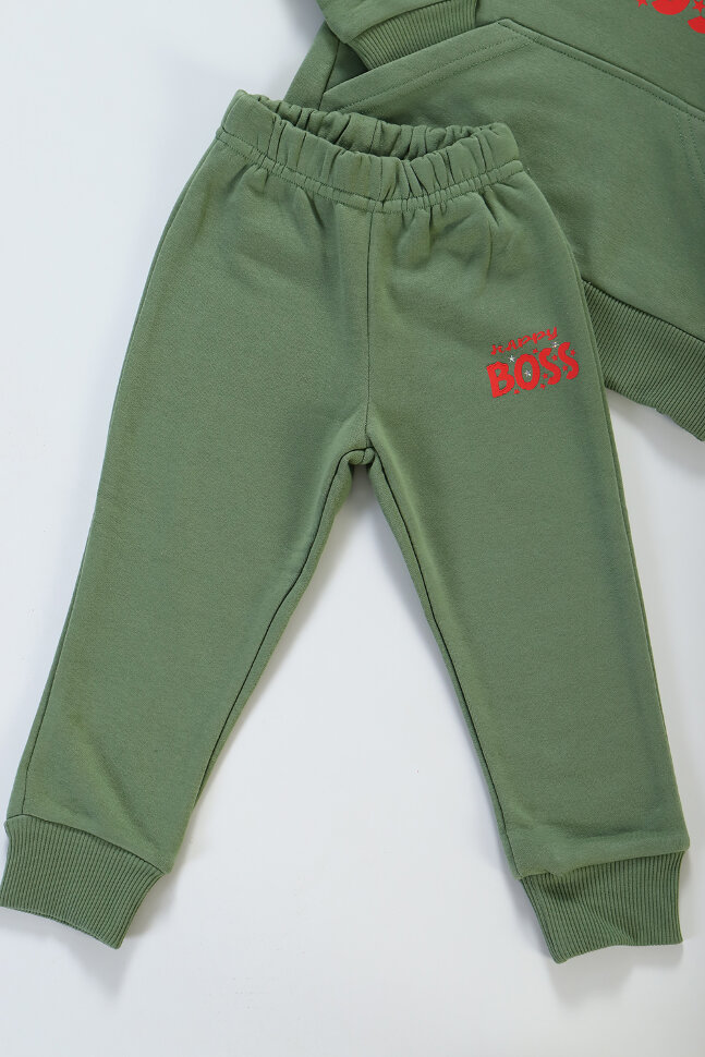 Костюм с брюками для девочки 86029 зелёный