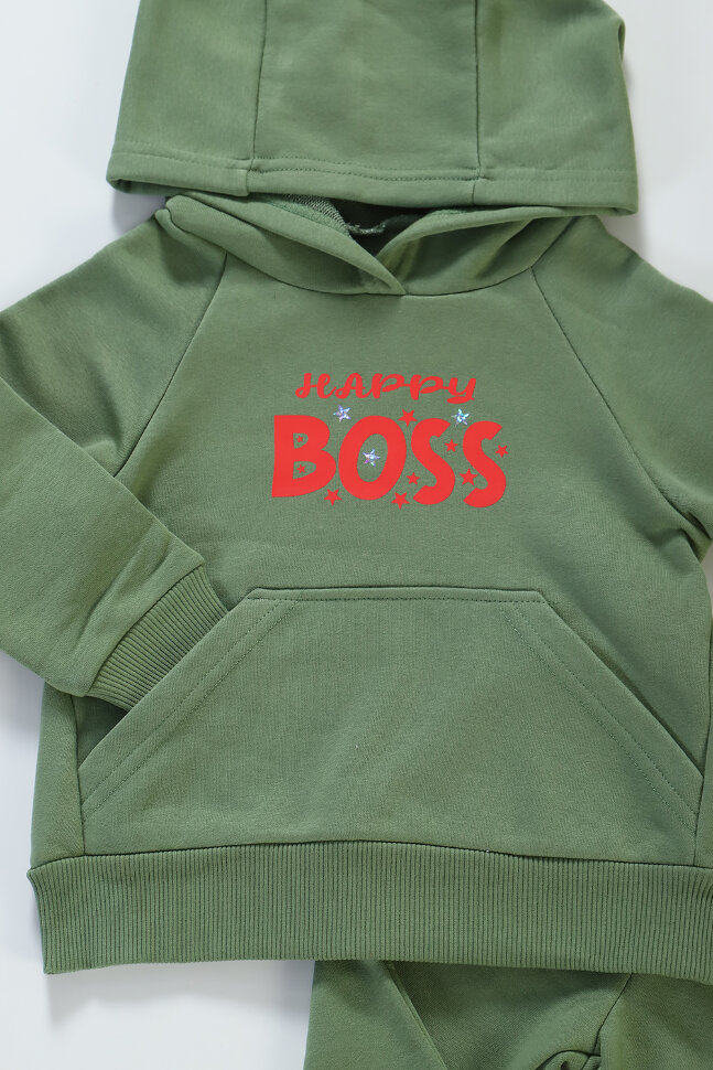 Костюм с брюками для девочки 86029 зелёный