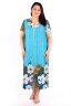 Халат Маркиза бирюза К-290