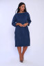 Платье женское 82033 индиго