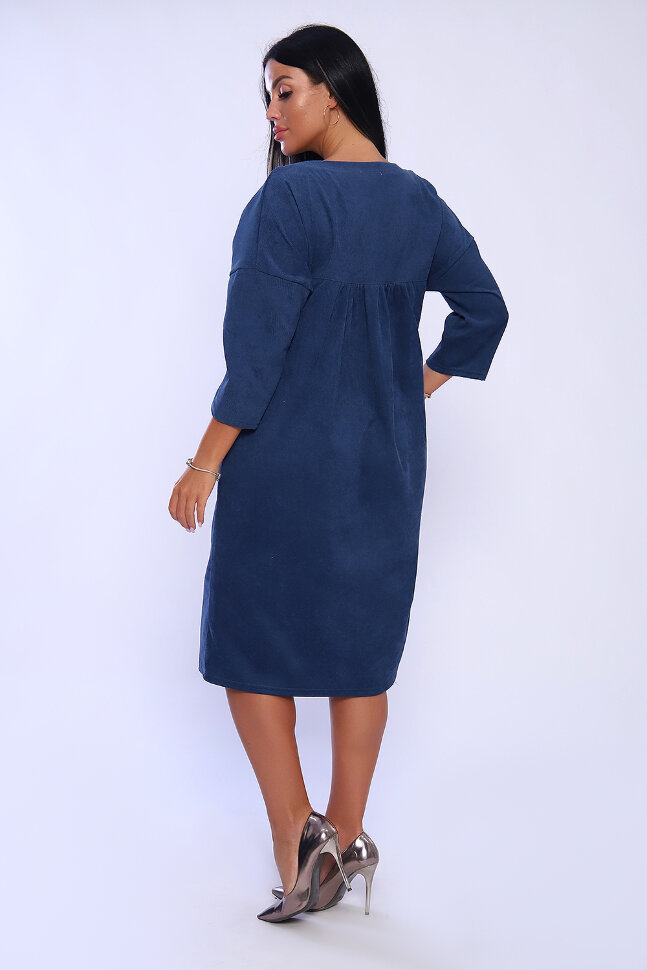 Платье женское 82033 индиго