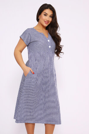 Платье женское 83509 синий