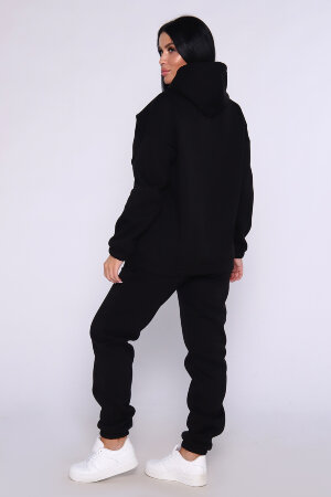 Женский костюм с брюками 80026 черный