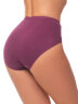 Женские трусы утягивающие с кружевом HoneyFormat 8005 бордовый