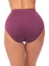 Женские трусы утягивающие с кружевом HoneyFormat 8005 бордовый