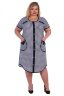 Халат Оля клетка ТОЛ-011