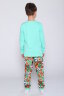 Детская пижама с брюками Бум ментоловый