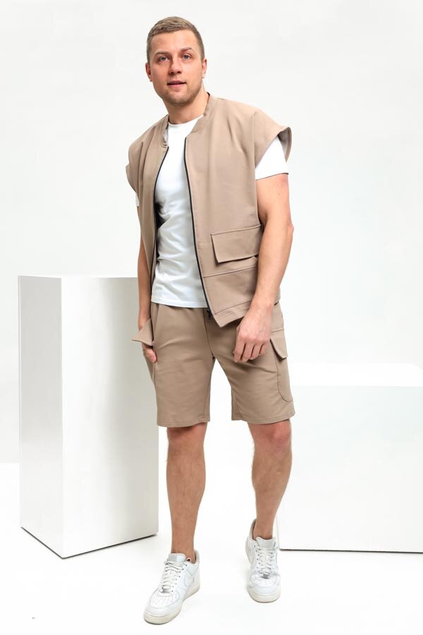 Мужской костюм с шортами 7398