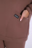 Женский костюм с брюками 80026 кофе с молоком