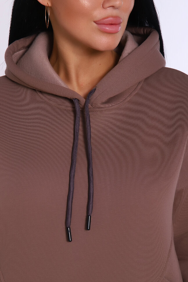 Женский костюм с брюками 80026 кофе с молоком