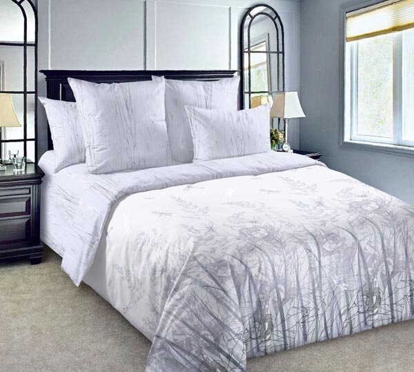 Утренний туман постельное сатин