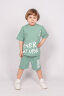 Футболка для мальчика 52351 шалфей
