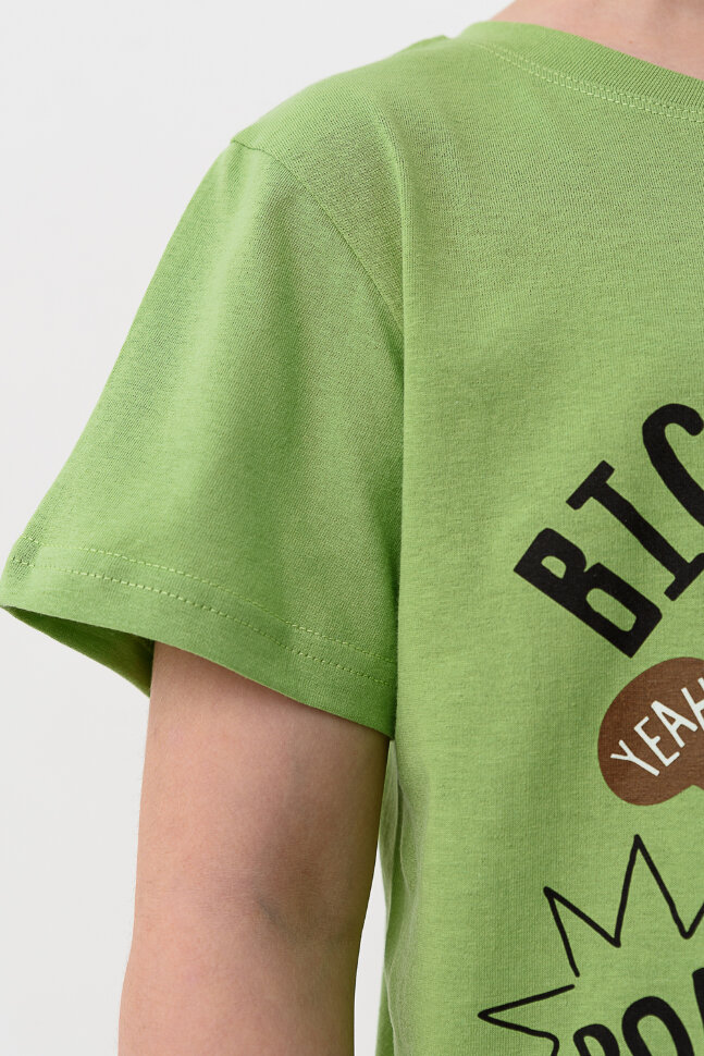 Пижама с шортами для мальчика Носорог детская короткий рукав