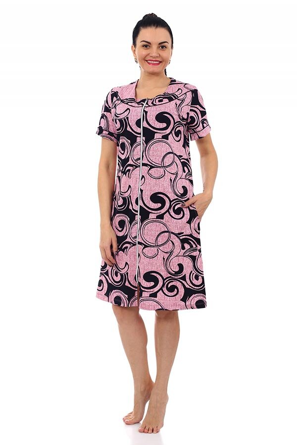 Халат Маркиза брусника К-33