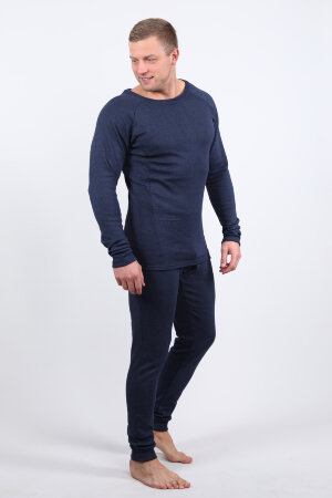 Термокомплект мужской 15401К индиго меланж
