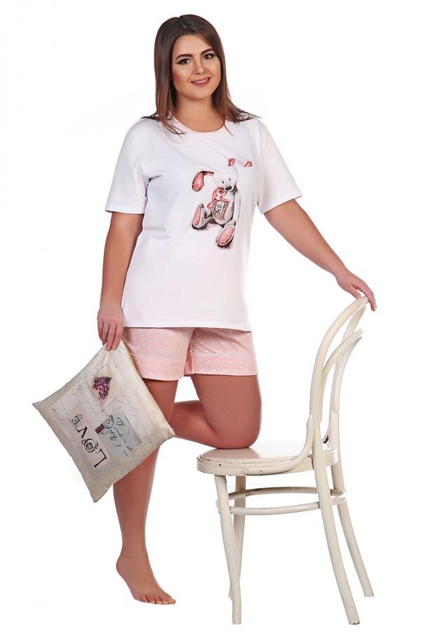 Комплект Ласковый зайка шорты КМ-127