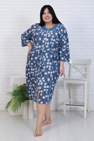 Халат махровый на молнии