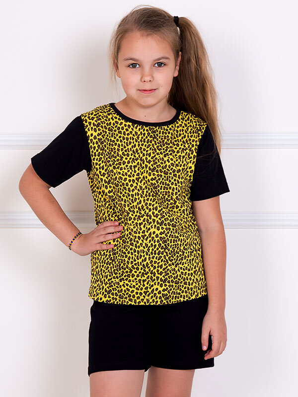 Костюм детский Леопардик (желтый)