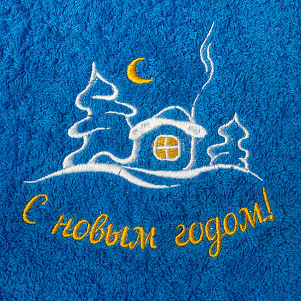 Полотенце махровое Домик, 400 г/м2