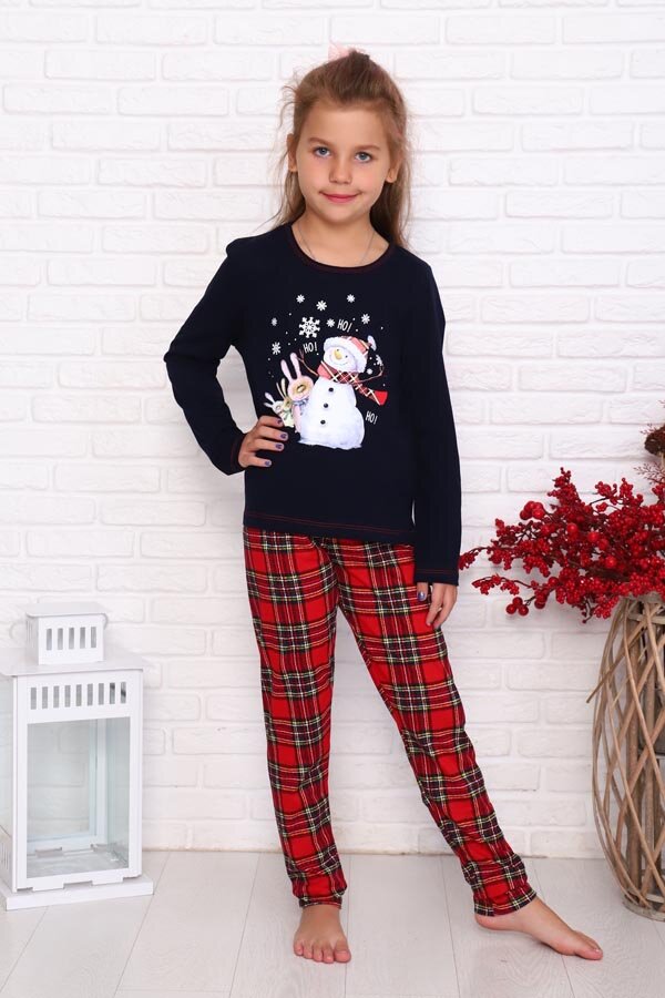 Пижама с брюками для девочки 10888