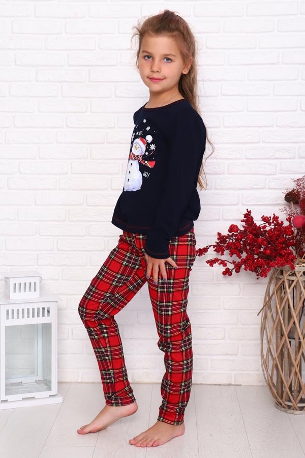 Пижама с брюками для девочки 10888