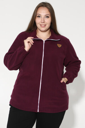 Куртка флисовая бордо КУР -87
