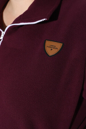 Куртка флисовая бордо КУР -87