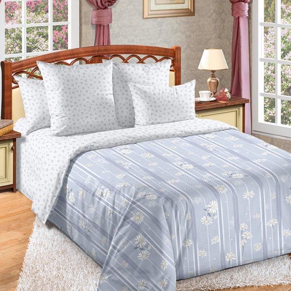 Полевые цветы постельное белье перкаль