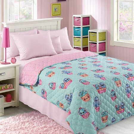 Покрывало стеганое Кактусы 1, бязь